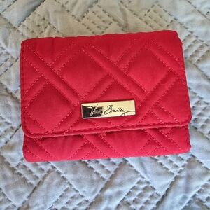 Vera Bradley Red Quilted Wallet